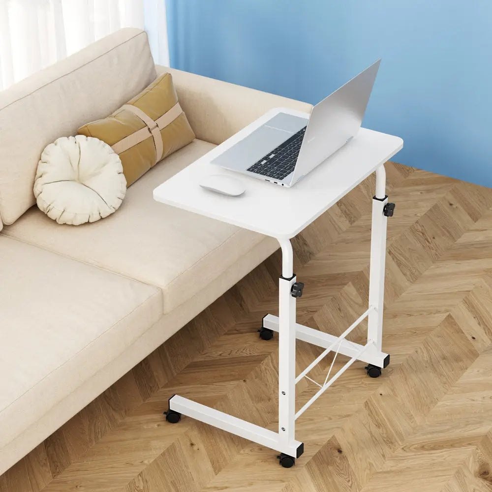 Artiss Laptop Desk Table Adjustable 60CM White Chez Guru