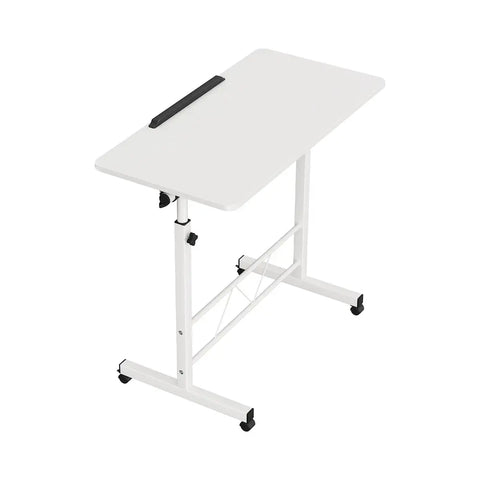 Artiss Laptop Desk Table Adjustable 80CM White Chez Guru