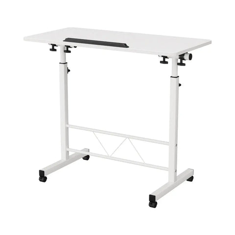 Artiss Laptop Desk Table Adjustable 80CM White Chez Guru