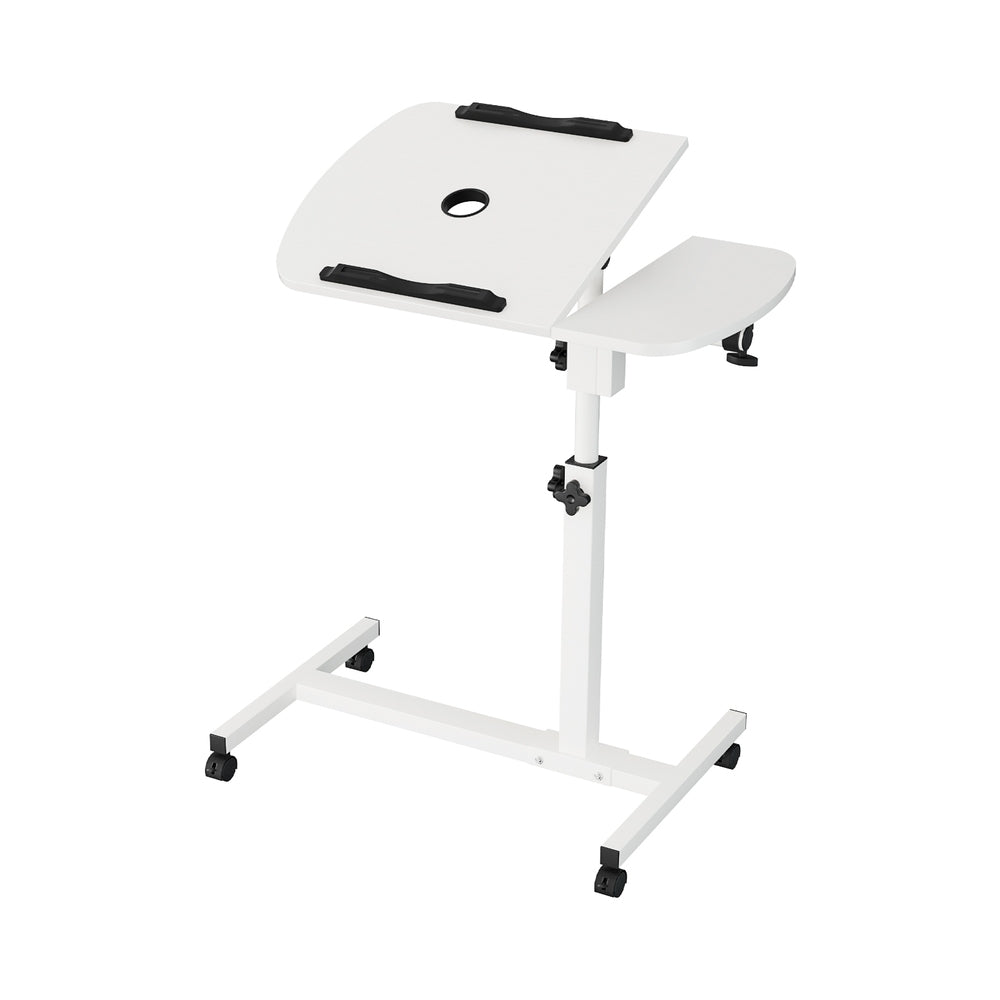 Artiss Laptop Desk Table Fan Cooling White 60CM Chez Guru