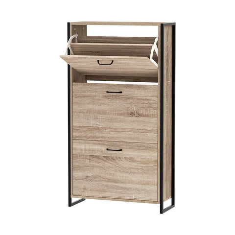 Artiss Shoe Rack Cabinet Adjustable Shelves 24 Pairs Tim Chez Guru