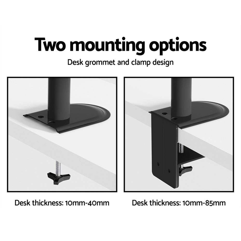 Artiss Monitor Arm Desk Mount Laptop Tray Chez Guru