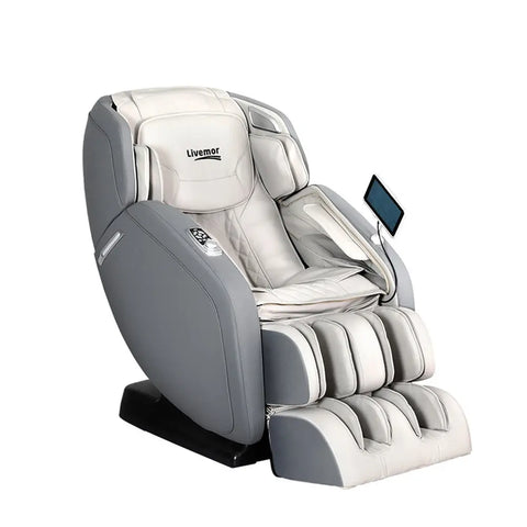 Livemor 4D Massage Chair Electric Recliner Home Massager Gary - Chez Guru