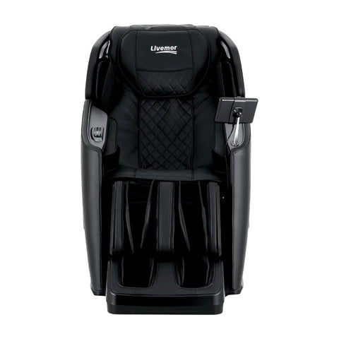 Livemor 4D Massage Chair Electric Recliner Home Massager Black Chez Guru