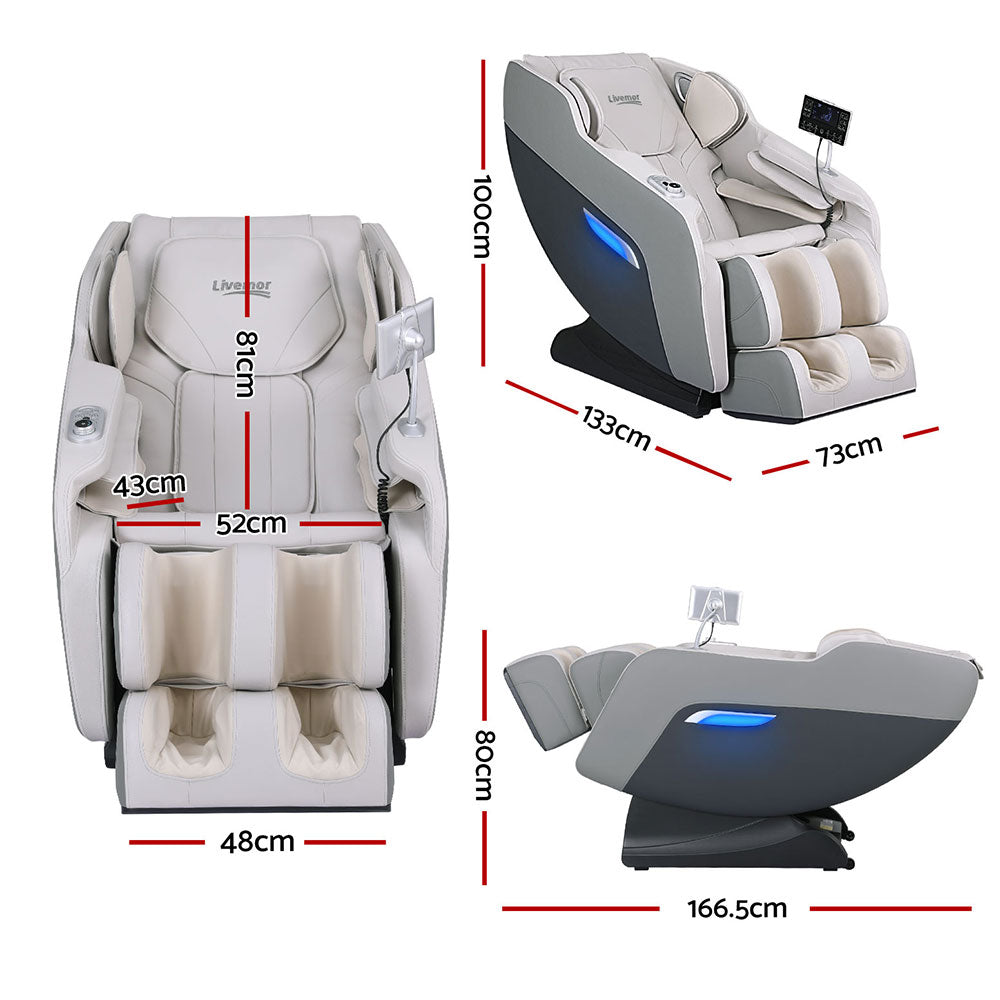 Livemor Massage Chair Electric Recliner Home Massager Brisa Chez Guru