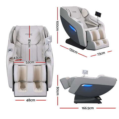 Livemor Massage Chair Electric Recliner Home Massager Brisa Chez Guru