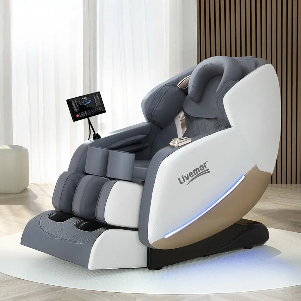 Livemor Massage Chair Electric Recliner Home Massager Beryl - Chez Guru