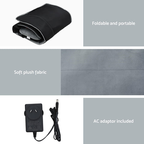 Livemor Massage Mat 10-nodes Vibration Heating Massage Cushion