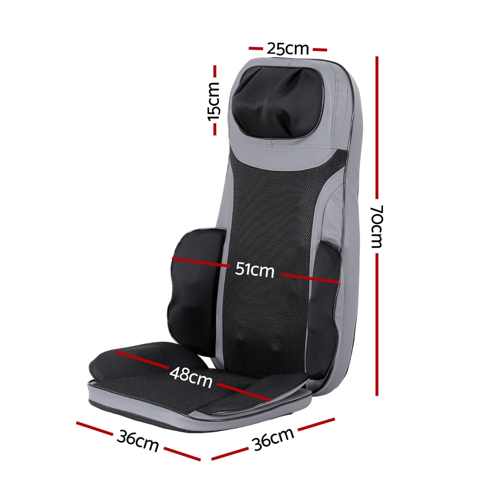 Livemor 8-nodes Full Back Massage Cushion Heating Massage Seats Chez Guru
