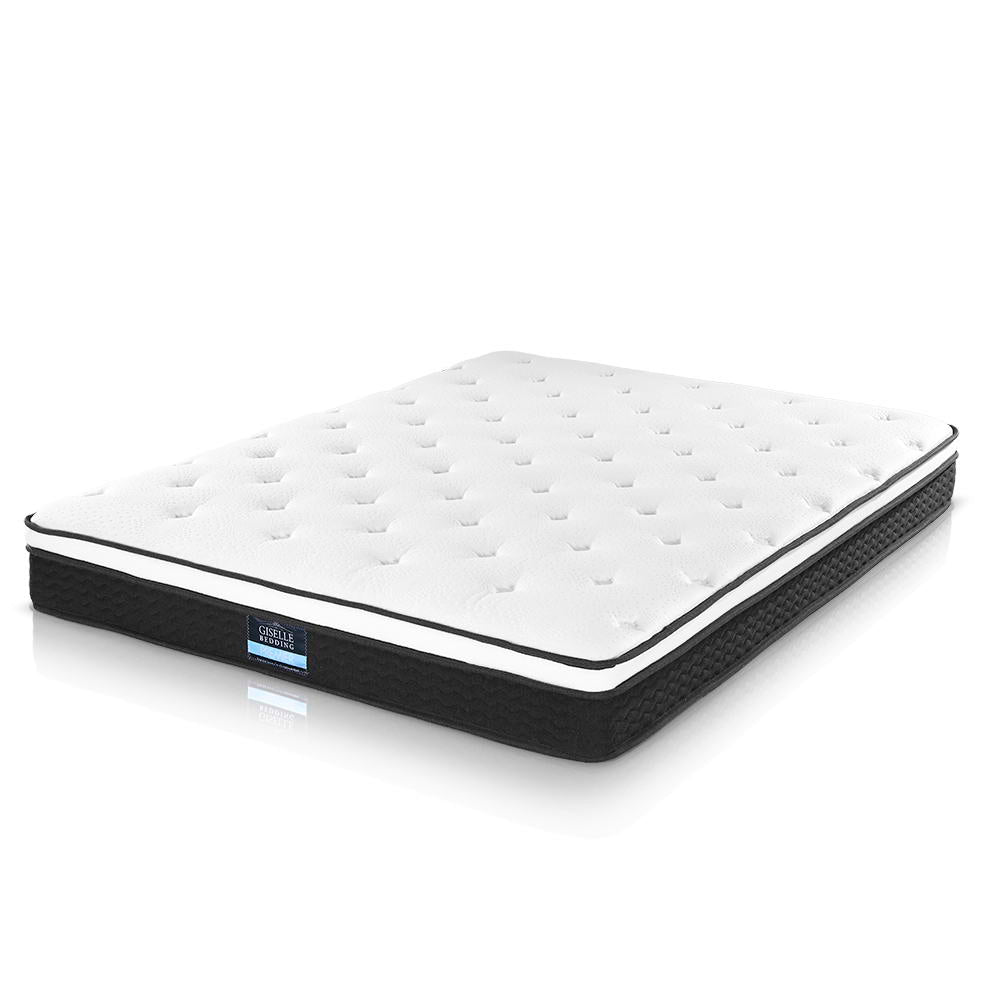 Giselle Bedding 21cm Mattress Euro Top Double Chez Guru