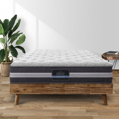 Giselle Bedding 30cm Mattress Pocket Spring King Chez Guru