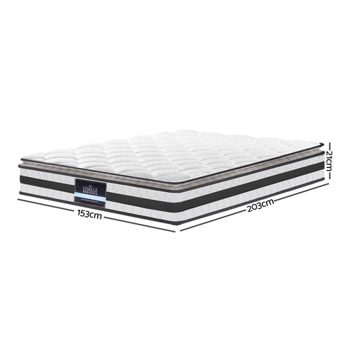 Giselle Bedding 21cm Mattress Pillow Top Queen Chez Guru