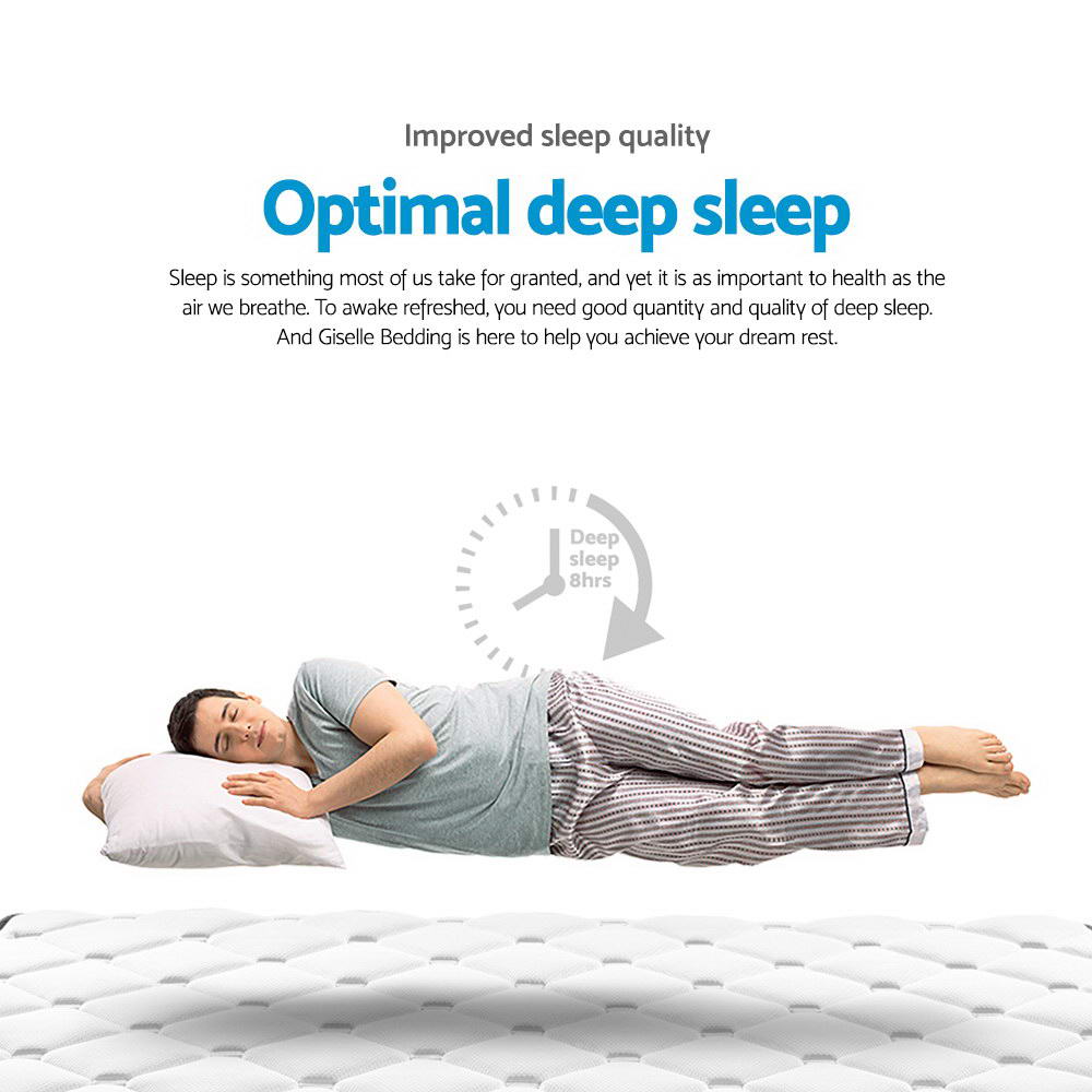 Giselle Bedding 21cm Mattress Pillow Top Queen Chez Guru