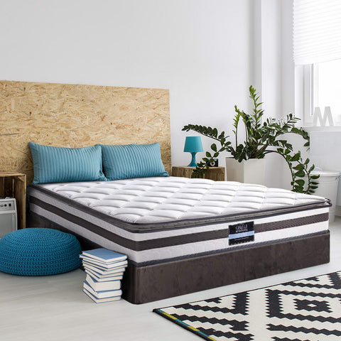 Giselle Bedding 21cm Mattress Pillow Top Queen Chez Guru