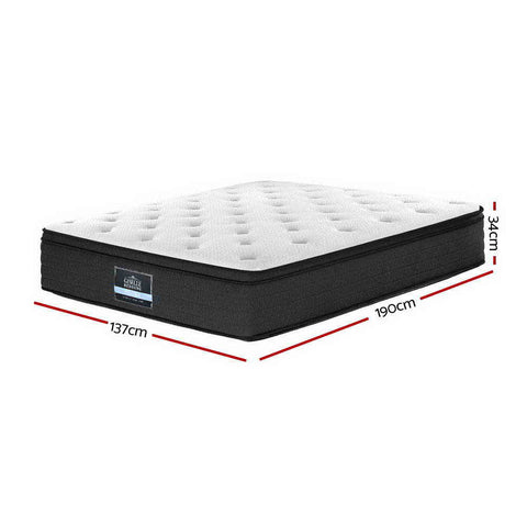 Giselle Bedding 34cm Mattress Euro Top Double Chez Guru
