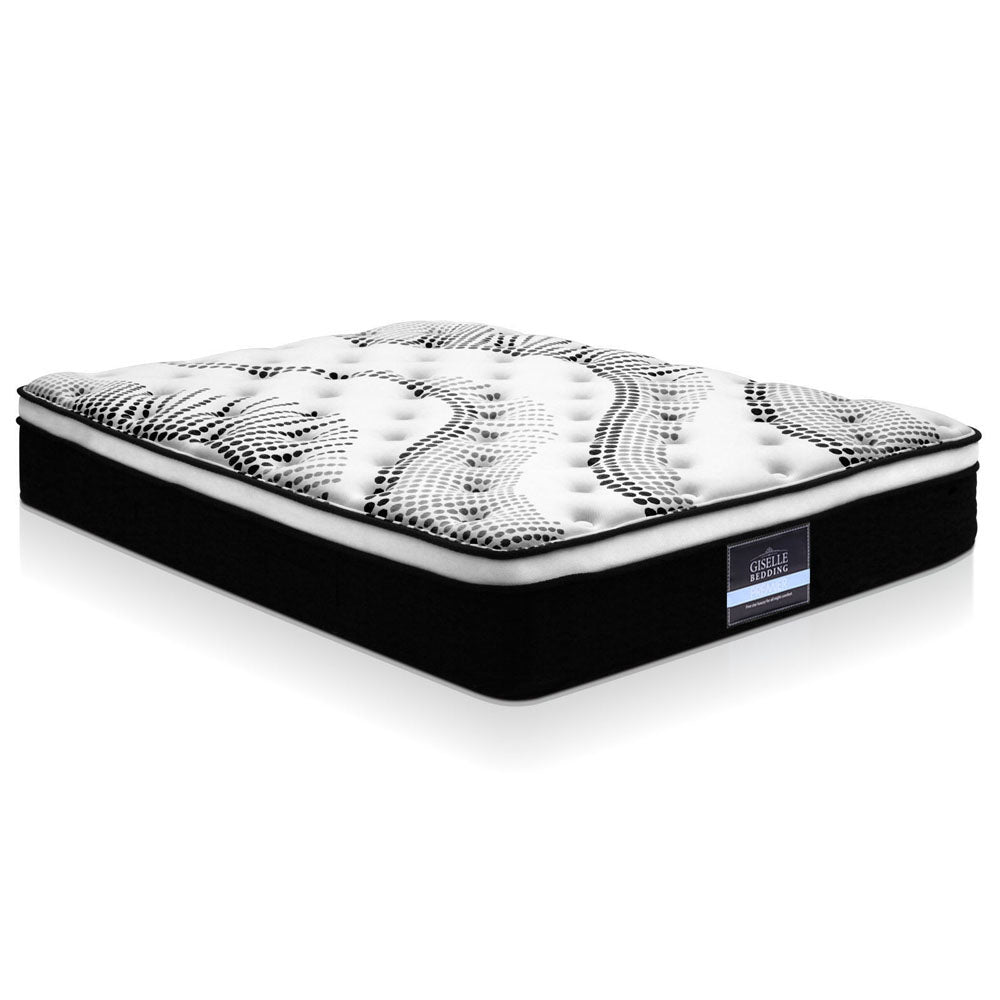Giselle Bedding 32cm Mattress Euro Top Double Chez Guru