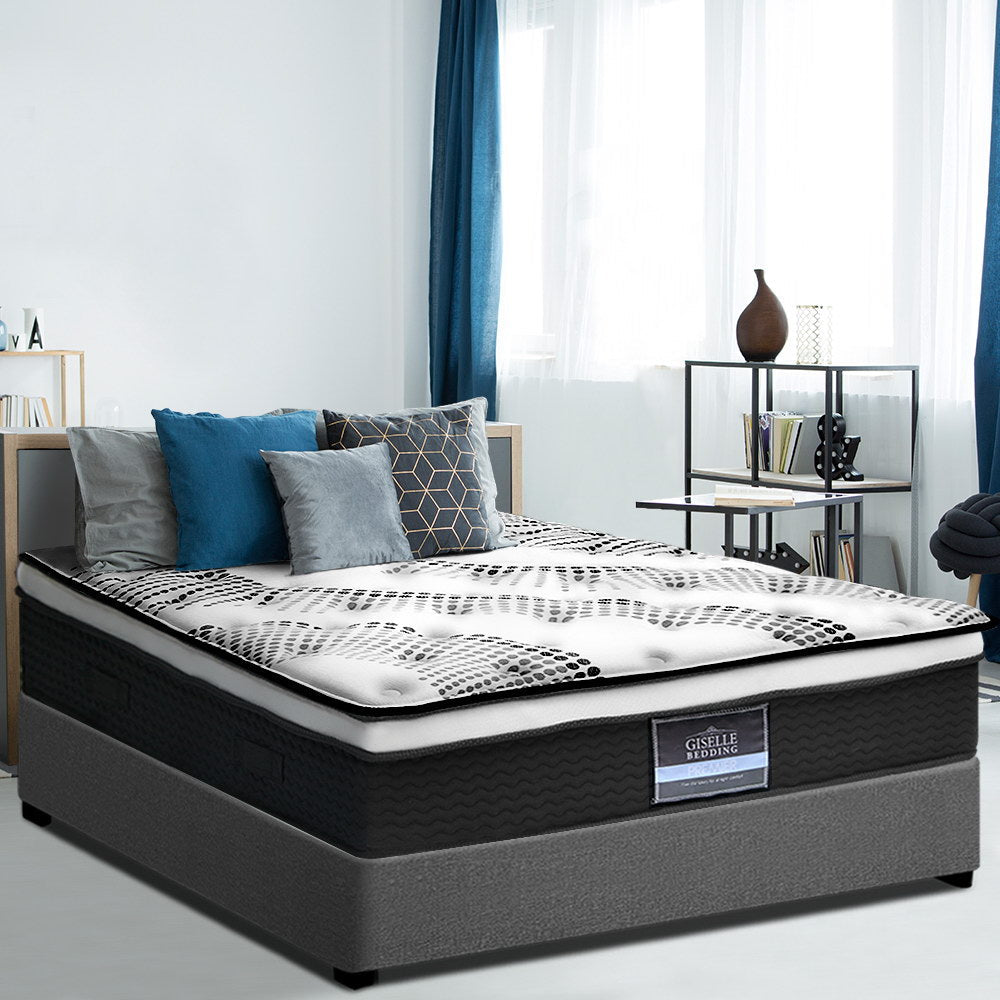 Giselle Bedding 32cm Mattress Euro Top King Single Chez Guru
