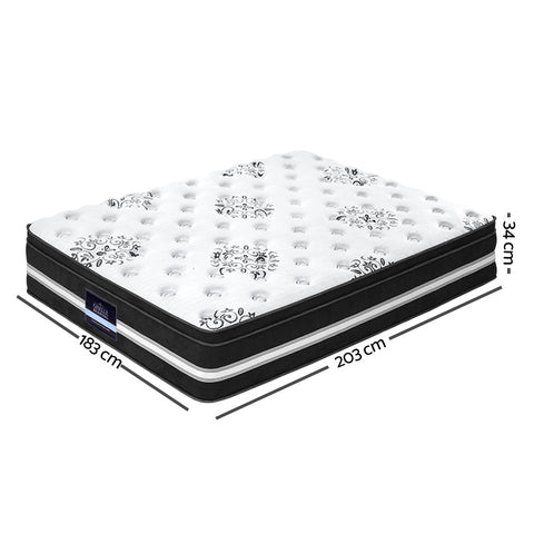 Giselle Bedding 34cm Mattress Cool Gel Memory Foam King Chez Guru