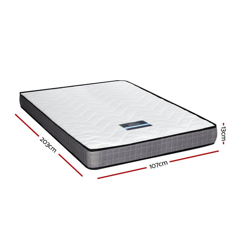 Giselle Bedding 13cm Mattress Tight Top King Single Chez Guru