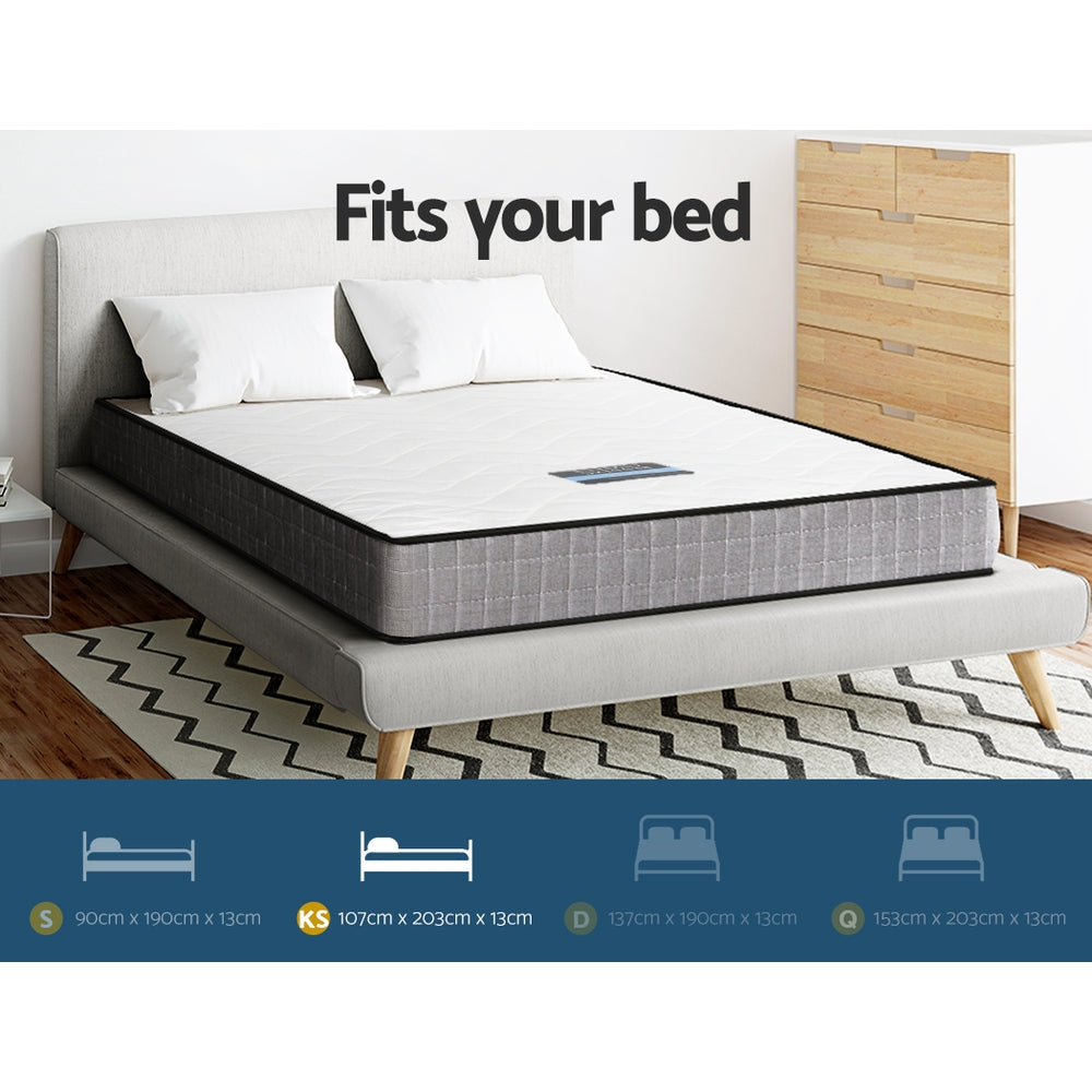 Giselle Bedding 13cm Mattress Tight Top King Single Chez Guru