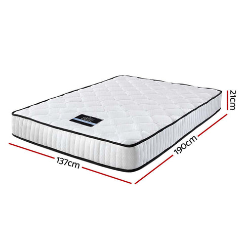 Giselle Bedding 21cm Mattress Tight Top Double Chez Guru