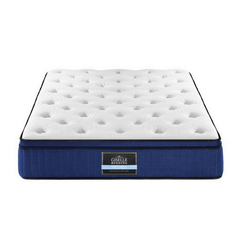 Giselle Bedding 34cm Mattress Cool Gel Memory Foam 7 Zone King Chez Guru