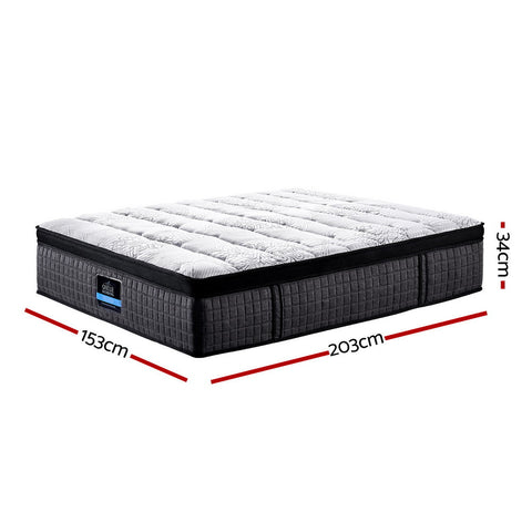 Giselle Bedding 34cm Mattress 9 Zone Latex Foam Queen Chez Guru