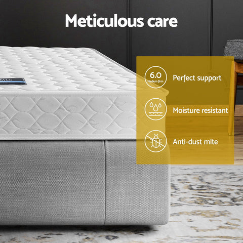 Giselle Bedding 13cm Mattress Tight Top King Single Chez Guru