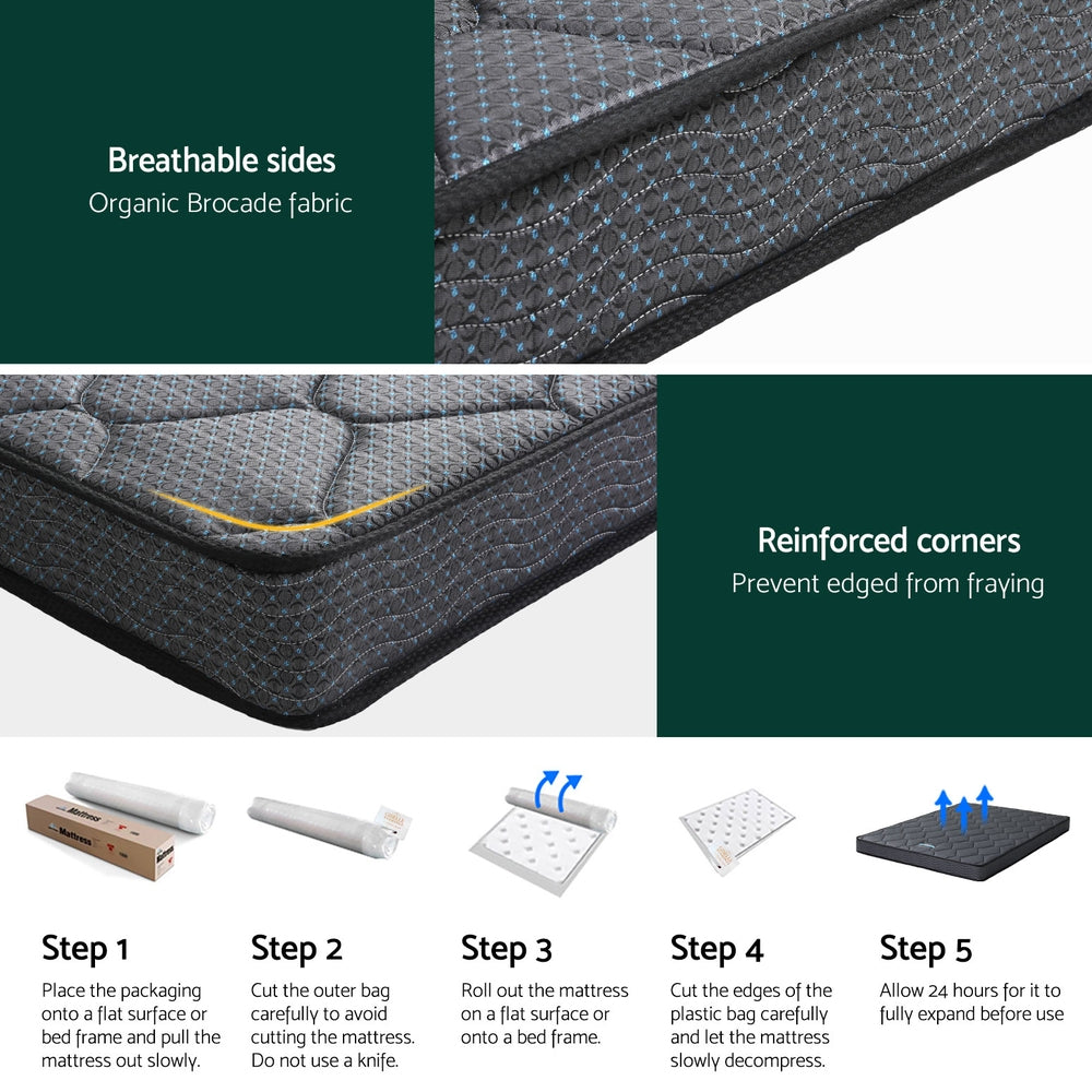 16cm Mattress Giselle Bonnell Spring King Chez Guru