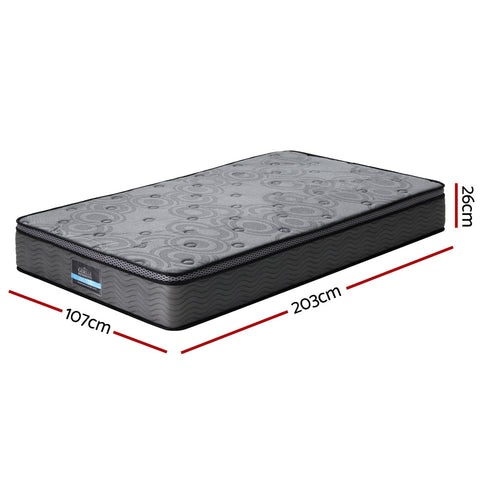 26cm Mattress Bed Giselle King Single Chez Guru