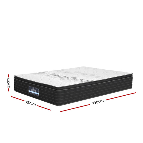 Giselle Bedding 32cm Mattress Extra Firm Double Chez Guru