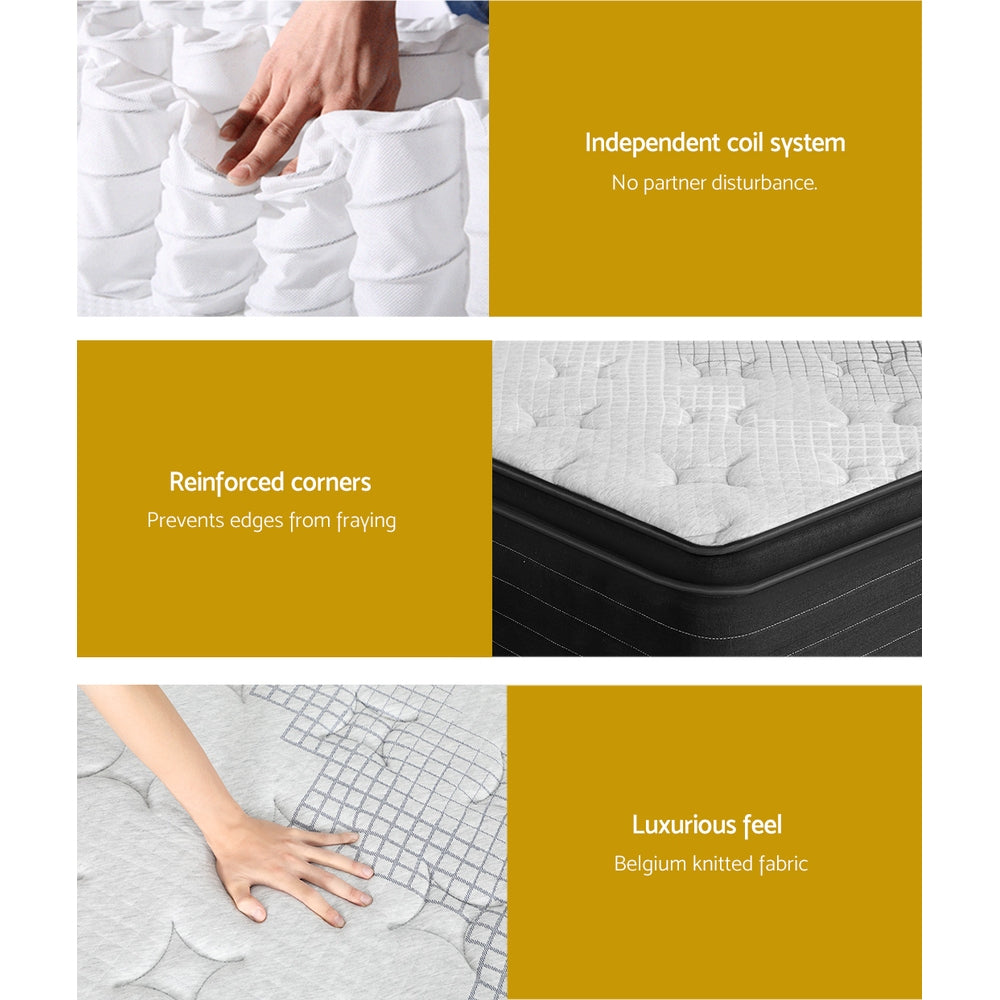 Giselle Bedding 32cm Mattress Extra Firm King Chez Guru