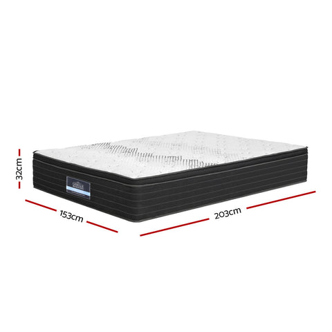Giselle Bedding 32cm Mattress Extra Firm Queen Chez Guru