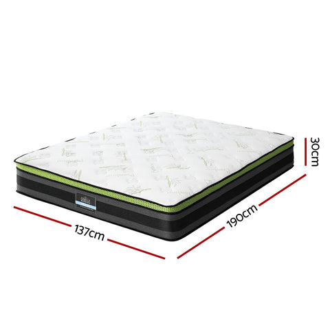 Giselle Mattress Cool Gel Foam 30cm Double Chez Guru