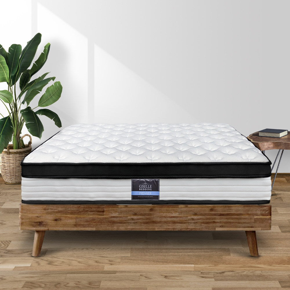 Giselle Bedding 31cm Mattress Euro Top Double Chez Guru