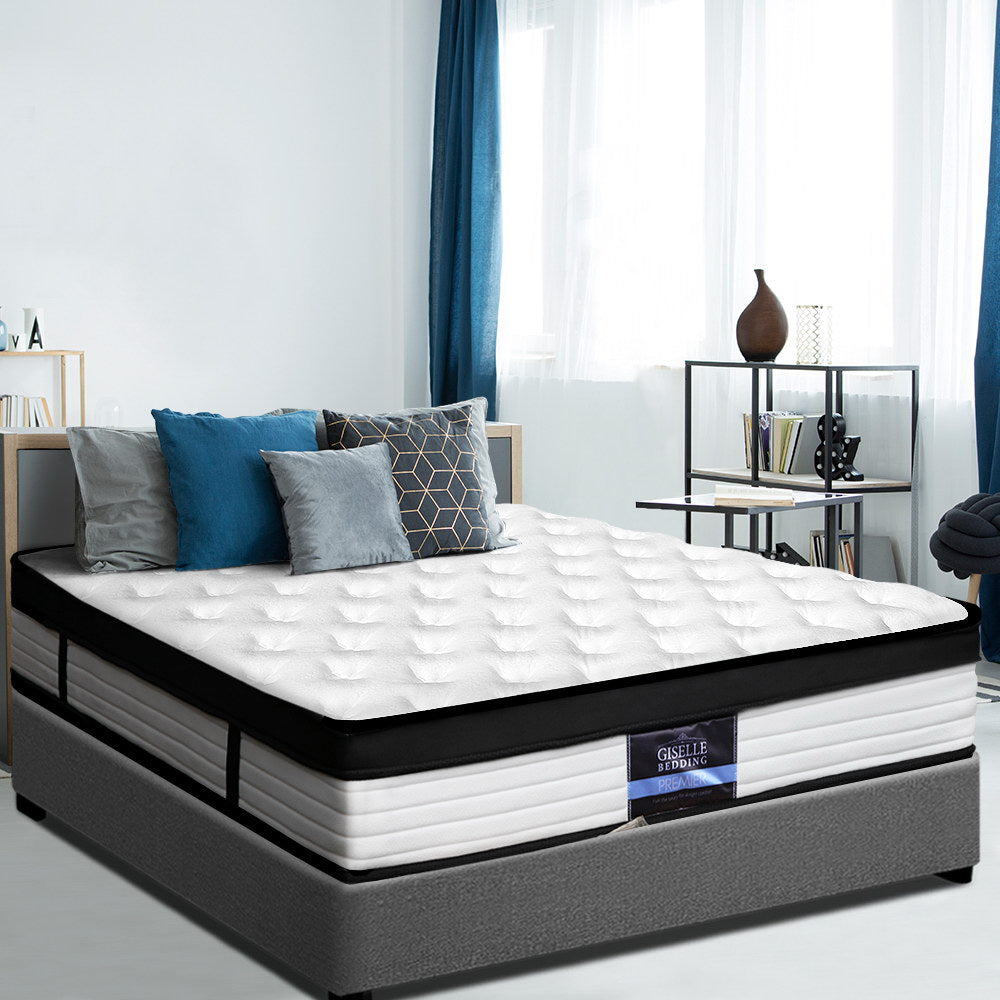 Giselle Bedding 31cm Mattress Euro Top Single Chez Guru