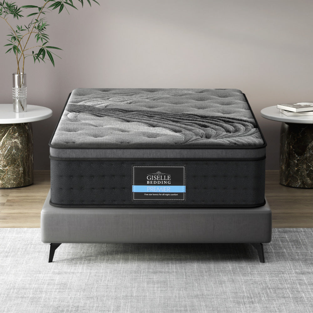 Giselle Bedding 34cm Mattress Bamboo Cover King Single Chez Guru