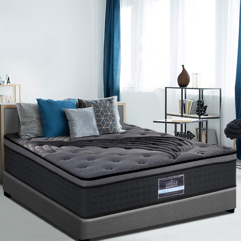 Giselle Bedding 34cm Mattress Bamboo Cover Single Chez Guru
