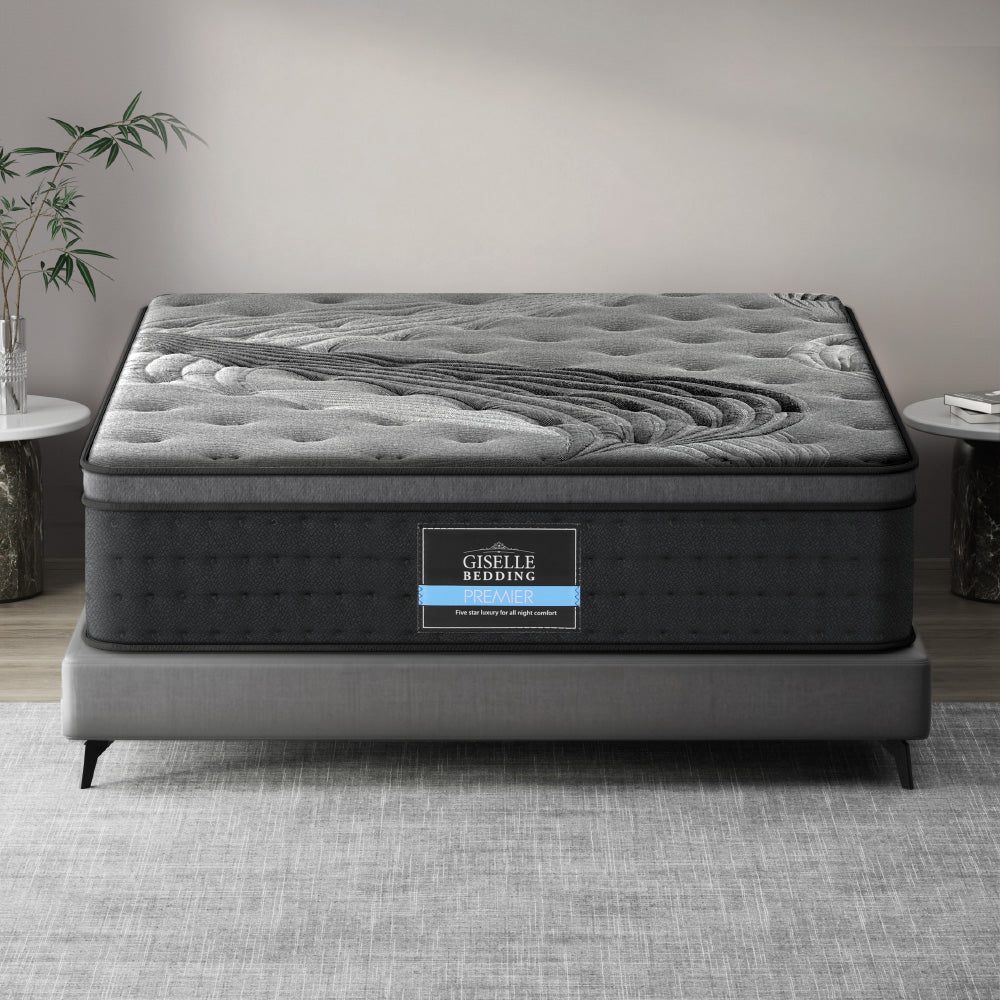 Giselle Bedding 34cm Mattress Bamboo Cover Single Chez Guru