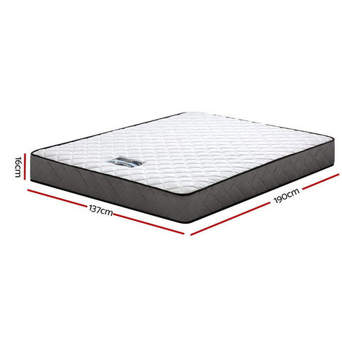 Giselle Bedding 16cm Mattress Tight Top Double Chez Guru