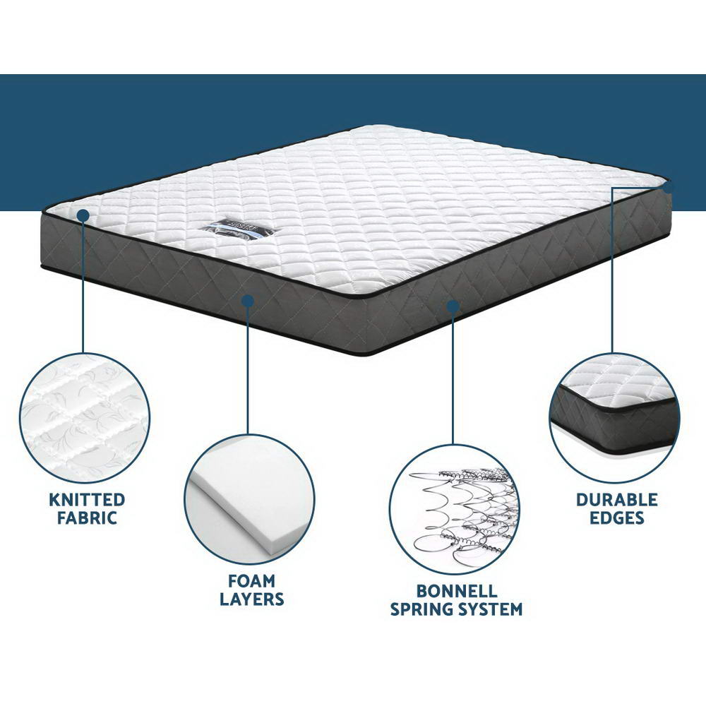 Giselle Bedding 16cm Mattress Tight Top Double Chez Guru