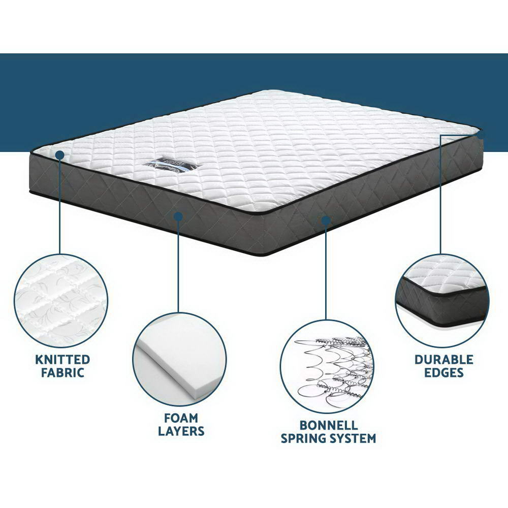 Giselle Bedding 16cm Mattress Tight Top King Single Chez Guru