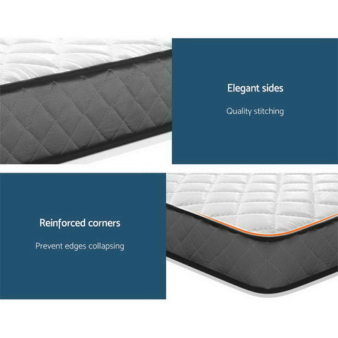 Giselle Bedding 16cm Mattress Tight Top King Single Chez Guru