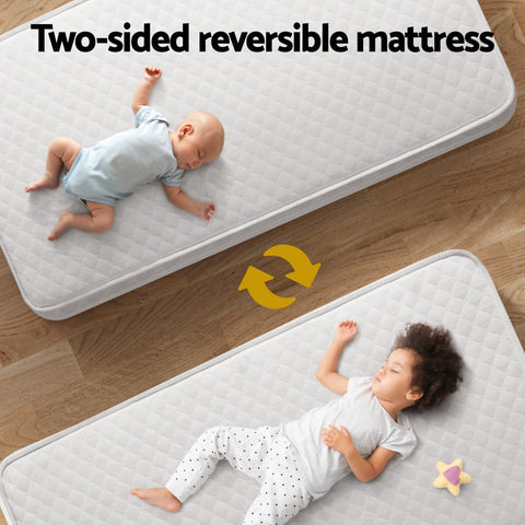 Giselle Baby Cot Mattress Spring Foam Chez Guru