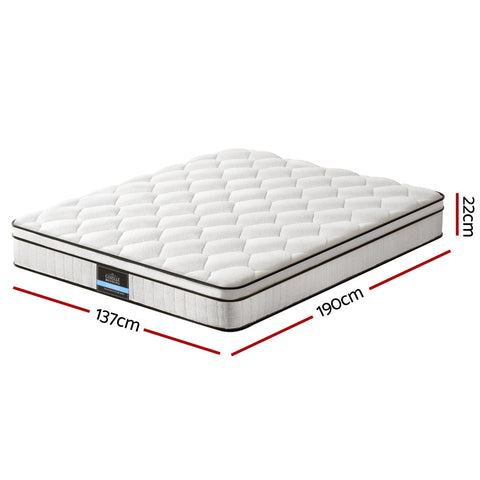 22cm Giselle Mattress Double Size Chez Guru