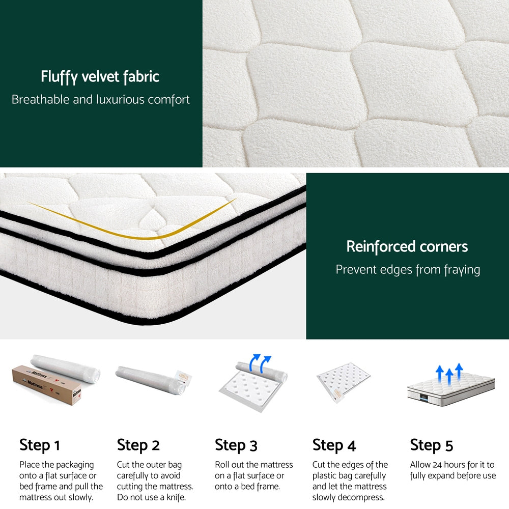22cm Giselle Mattress Single Size Chez Guru