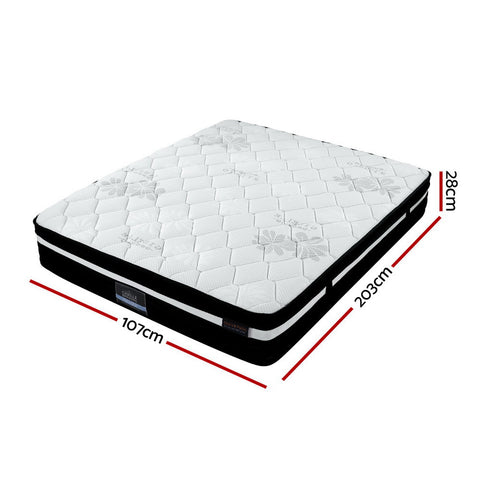 Giselle Bedding 28cm Mattress Super Firm King Single Chez Guru
