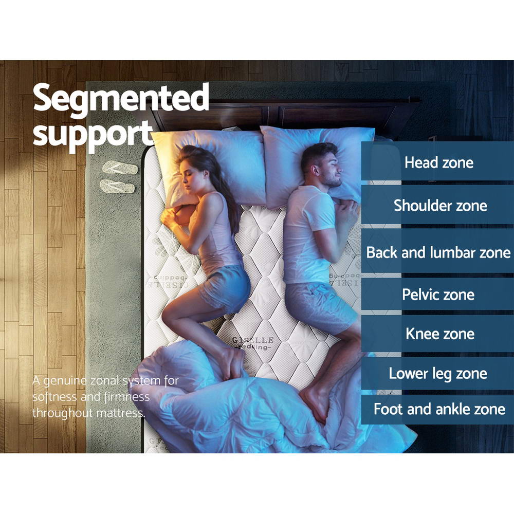 Giselle Bedding 28cm Mattress Super Firm King Single Chez Guru