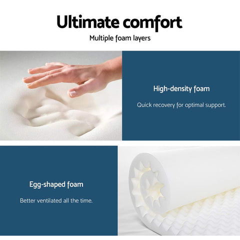 Giselle Bedding 28cm Mattress Super Firm King Single Chez Guru