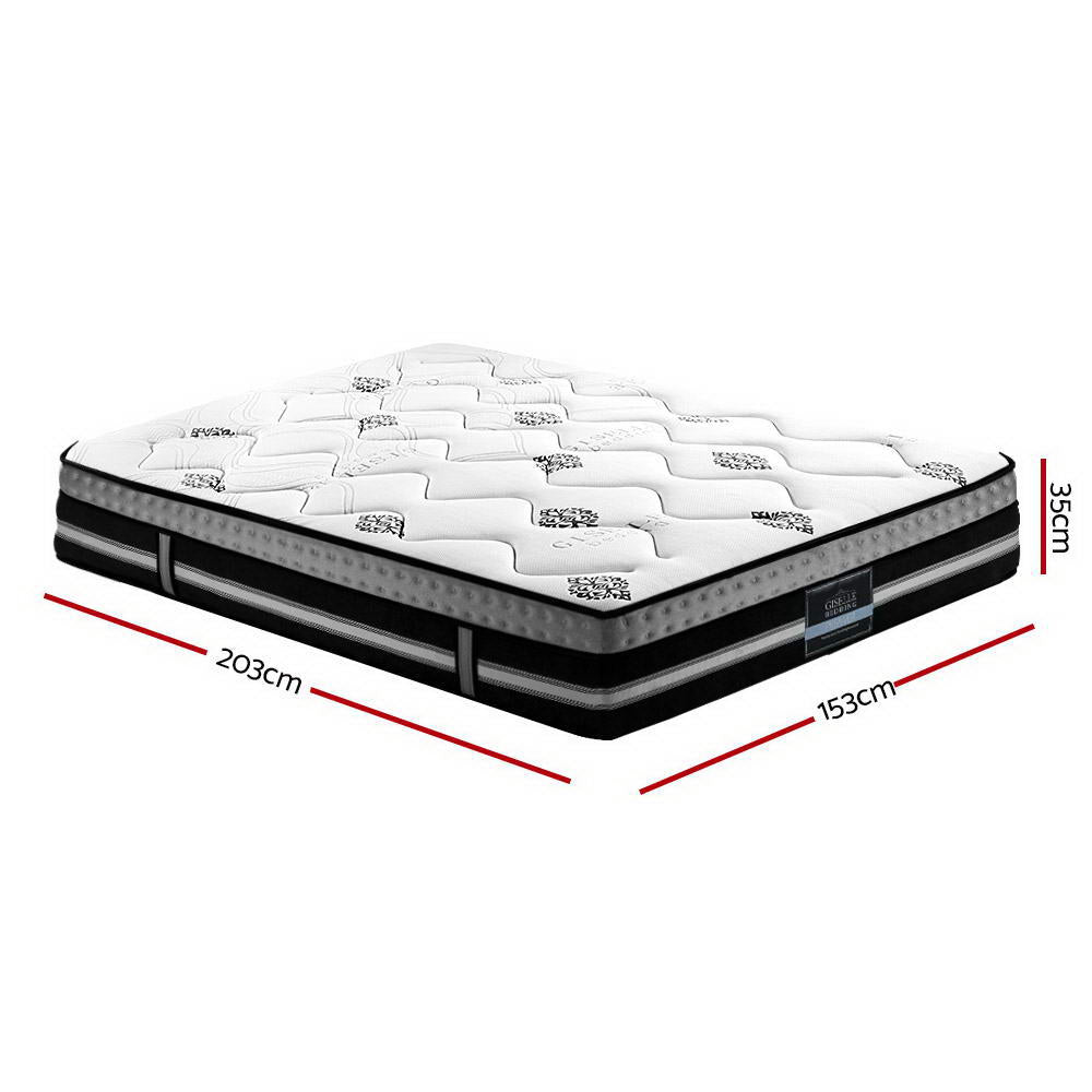 Giselle Bedding 35cm Mattress Cool Gel Memory Foam Queen Chez Guru